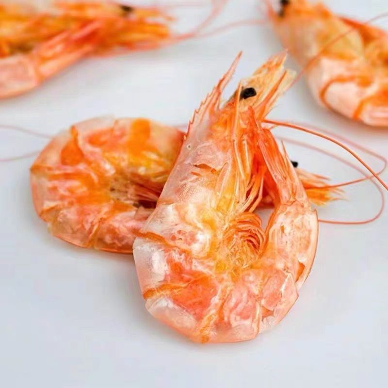 海鲜烤虾干即食美味烤虾新鲜淡干补钙解馋小零食对虾干
