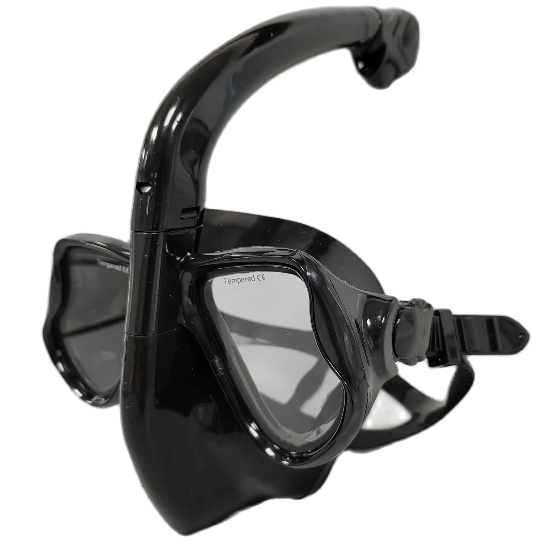 Full Dry Snorkeling With Detachable Snorkel And Mask Set Liquid Silicone Adult Diving Swimming Gear_voghion.com
