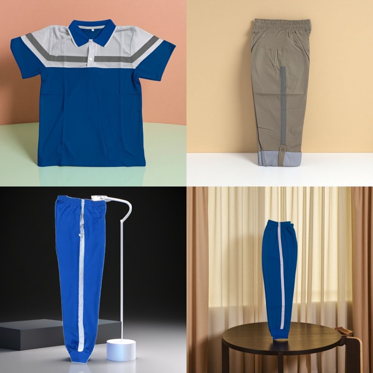 2025喀什小学生优质透气防蚊校服套装制服学生校服612岁蓝色统一