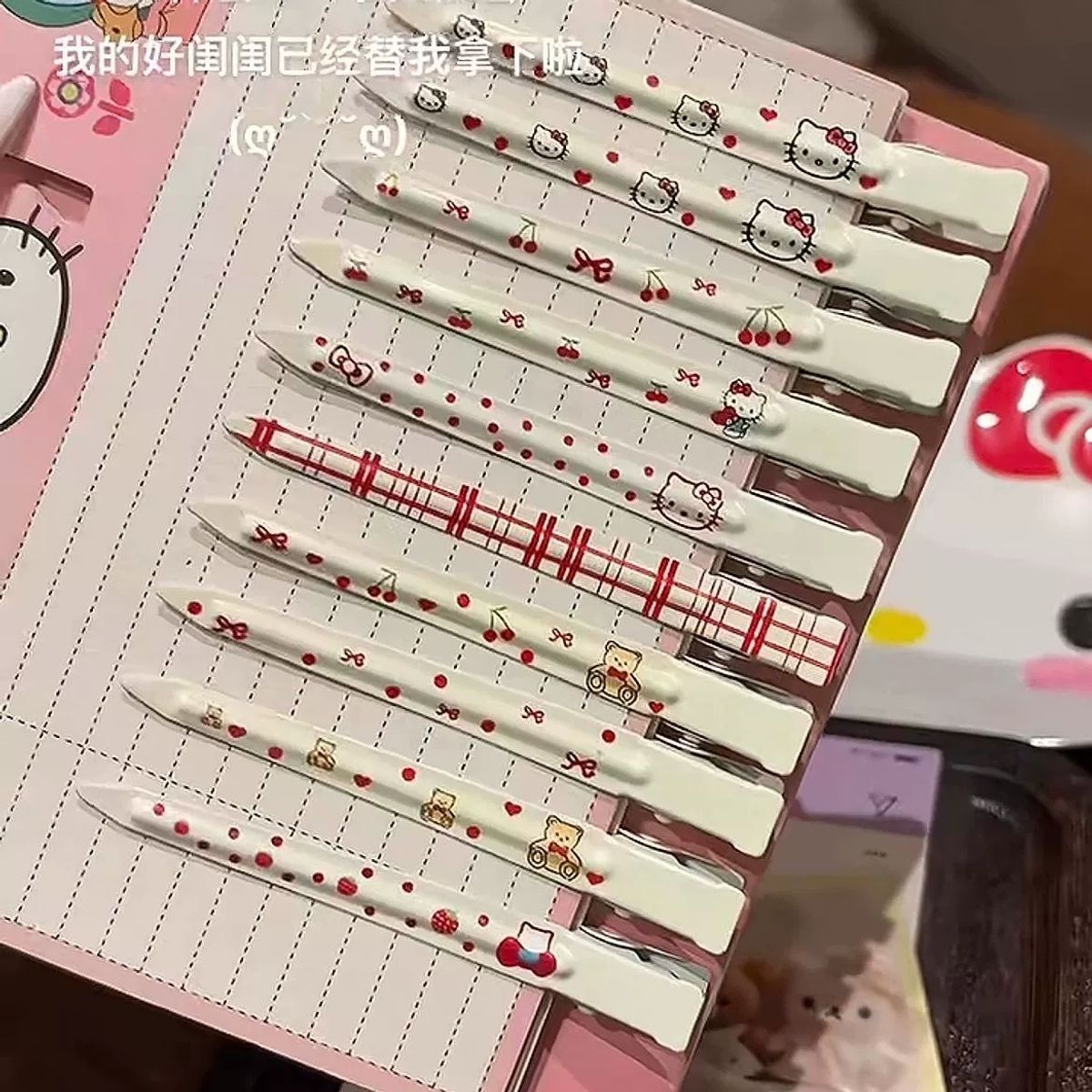 可爱小熊甜美碎发一字鸭嘴发夹刘海萌趣蓬松