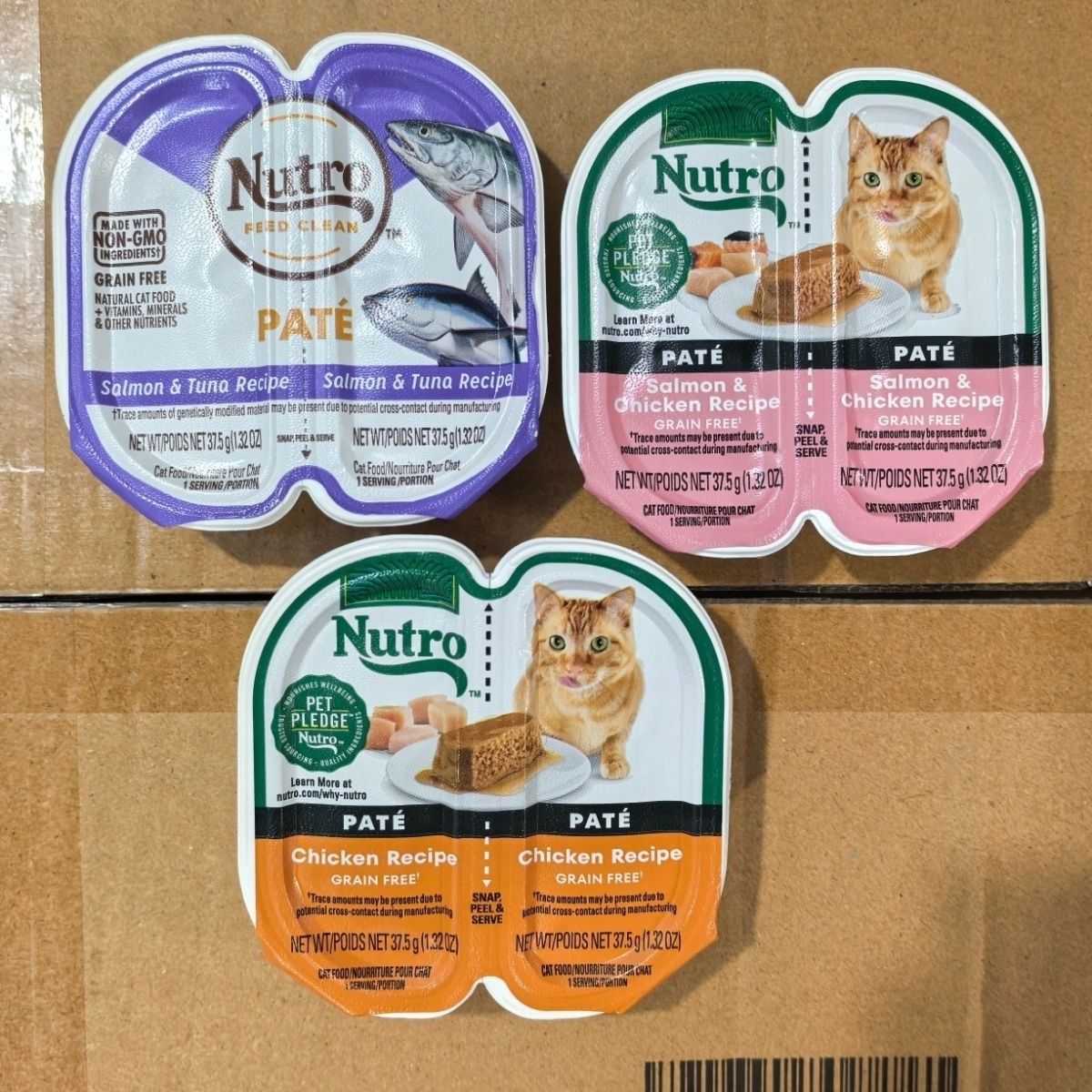 Nutro美士一分为二餐盒猫咪主食进口罐头成幼猫通用宠物湿粮零食