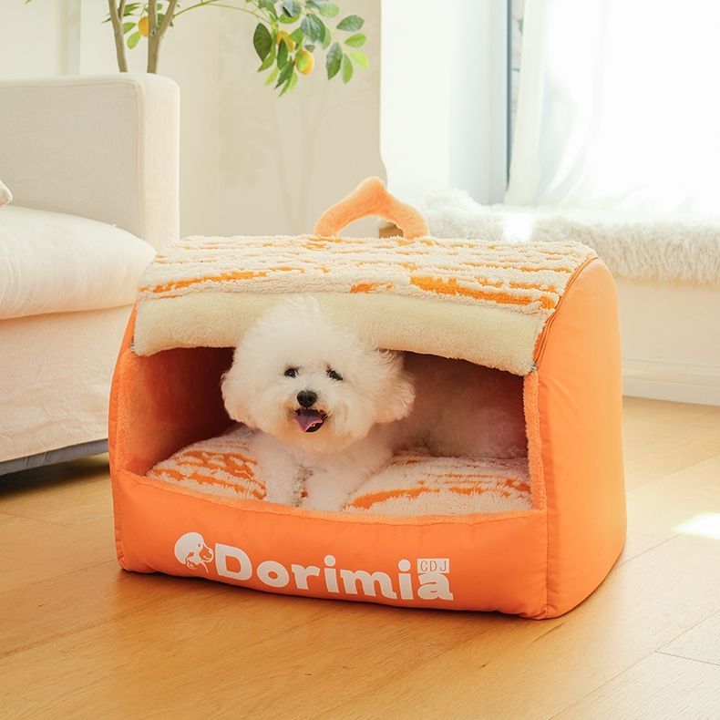 狗窝四季通用封闭式狗房子帐篷狗屋安全感狗床冬季保暖可拆洗猫窝