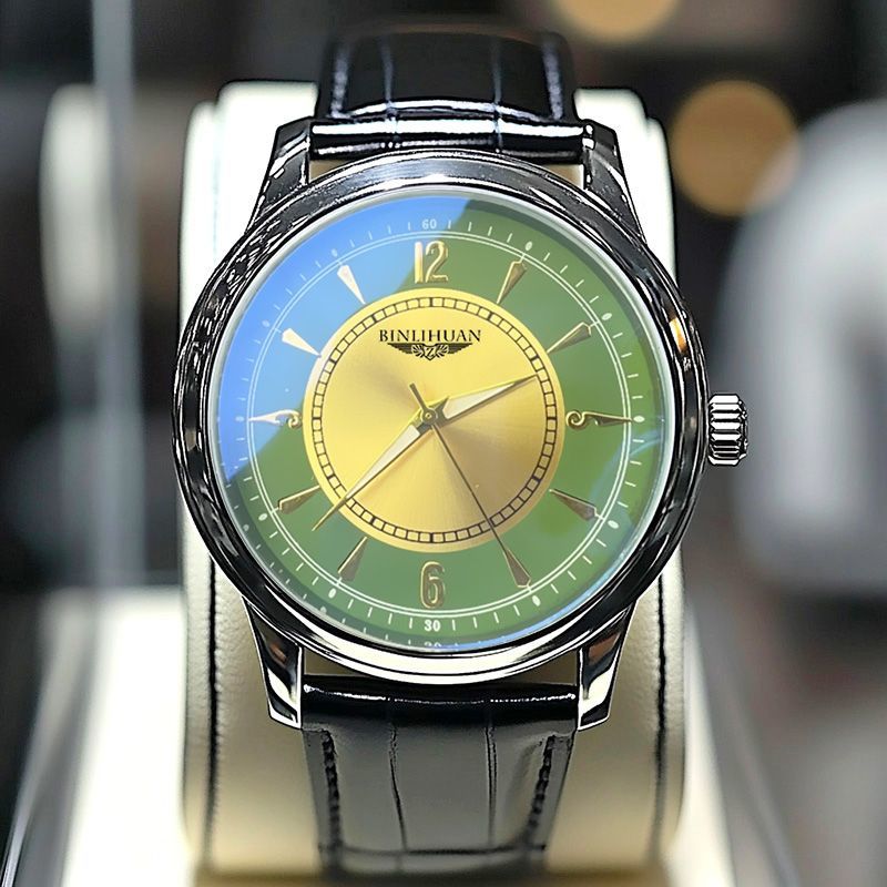 New Genuine Men's Quartz Watch, Korean Version, Classic, High-end, Simple, Stylish, Waterproof, Trendy And Fashionable_voghion.com