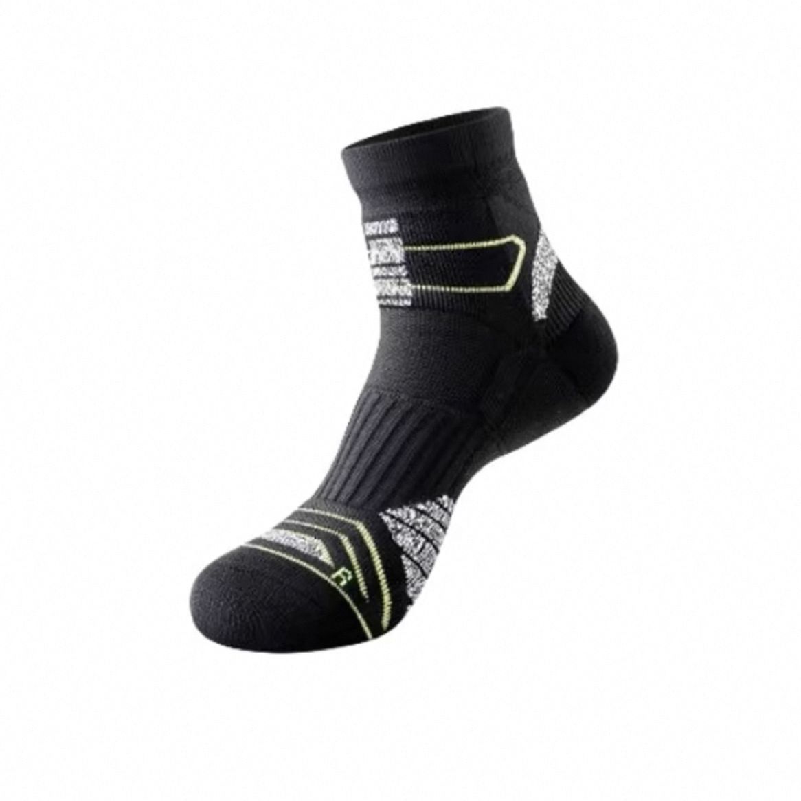 Marathon Professional Running Men, Mid-calf, Thickened Towel Bottom, Sports Socks For Badminton Track And Field Training_voghion.com