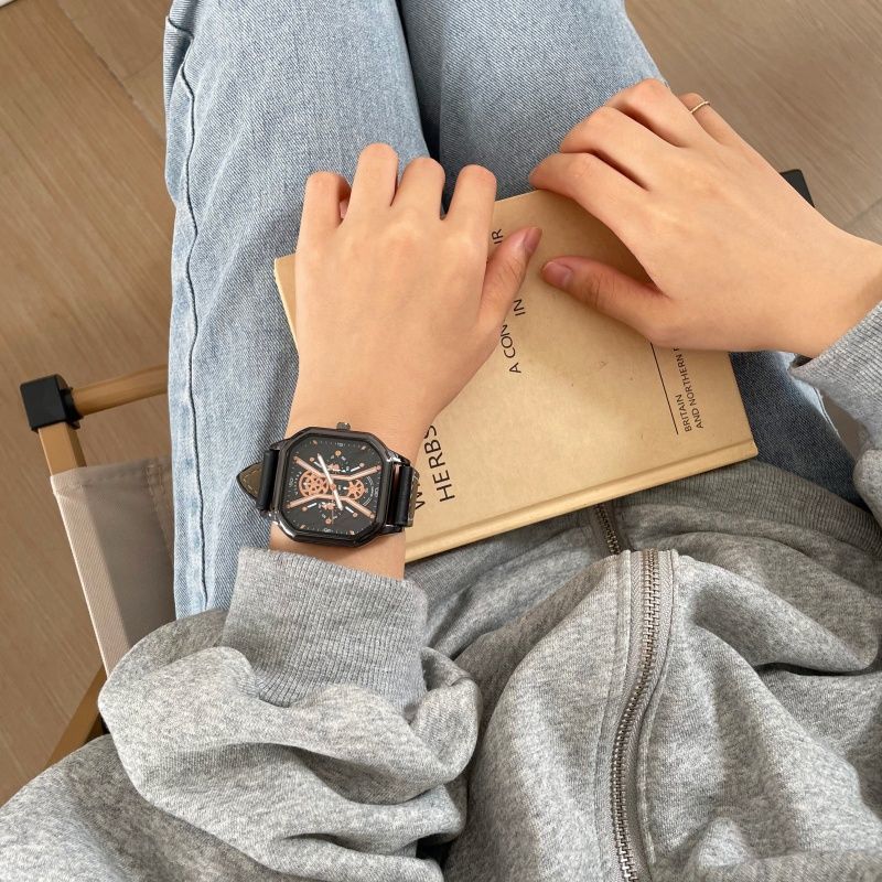 Orologio al quarzo minimalista per ragazzi design unisex_voghion.com