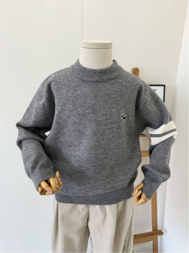 Strickpullover Für Kinder Mädchen Und Jungen Herbst Winter_voghion.com