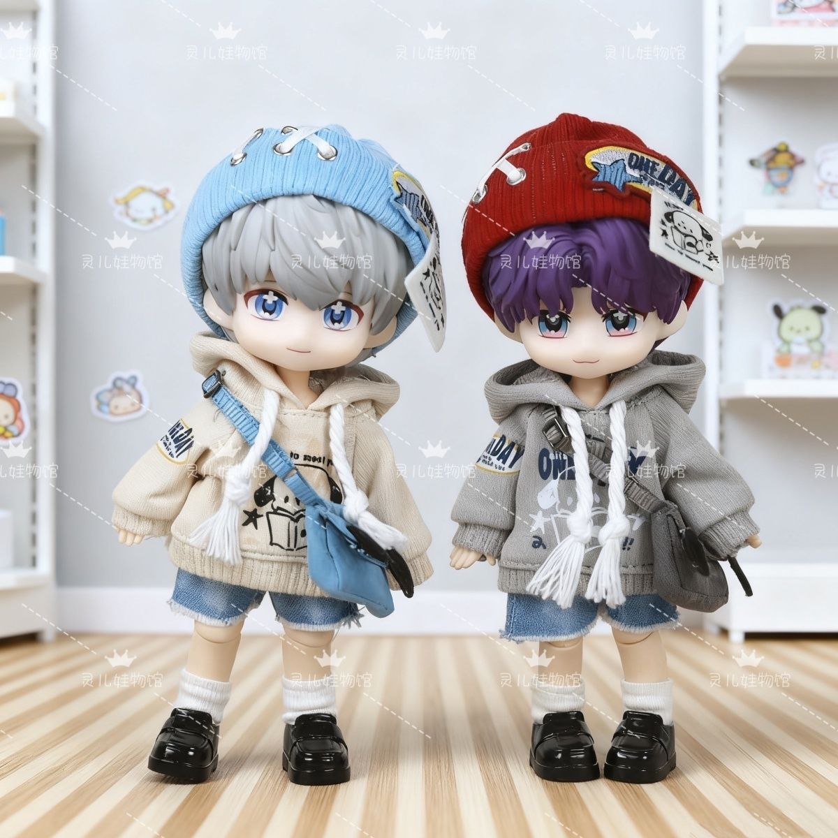 ob11娃衣 猫咪套装 GSC P9 P10 小铃铛阿巳妖精体12分BJD娃衣服