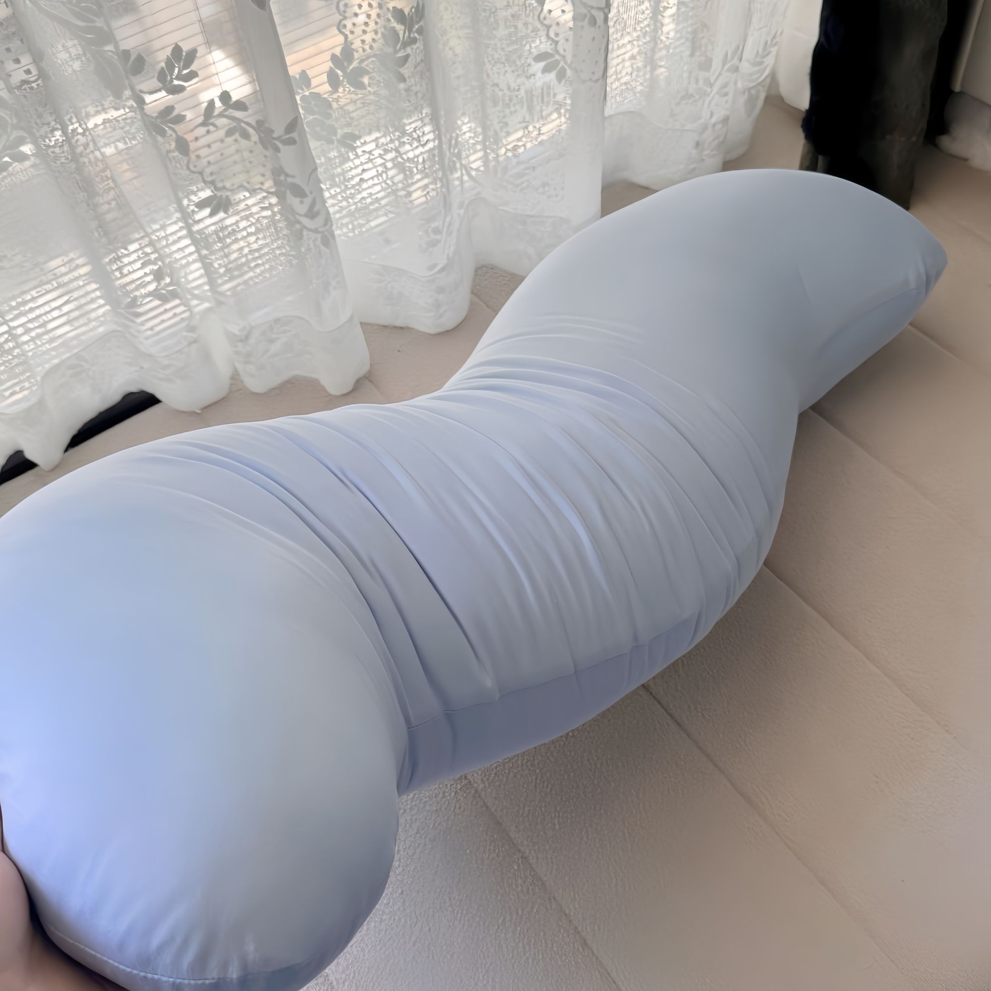 星球同源工厂海马抱枕夹腿睡觉男生女生侧睡专用孕妇床头靠垫