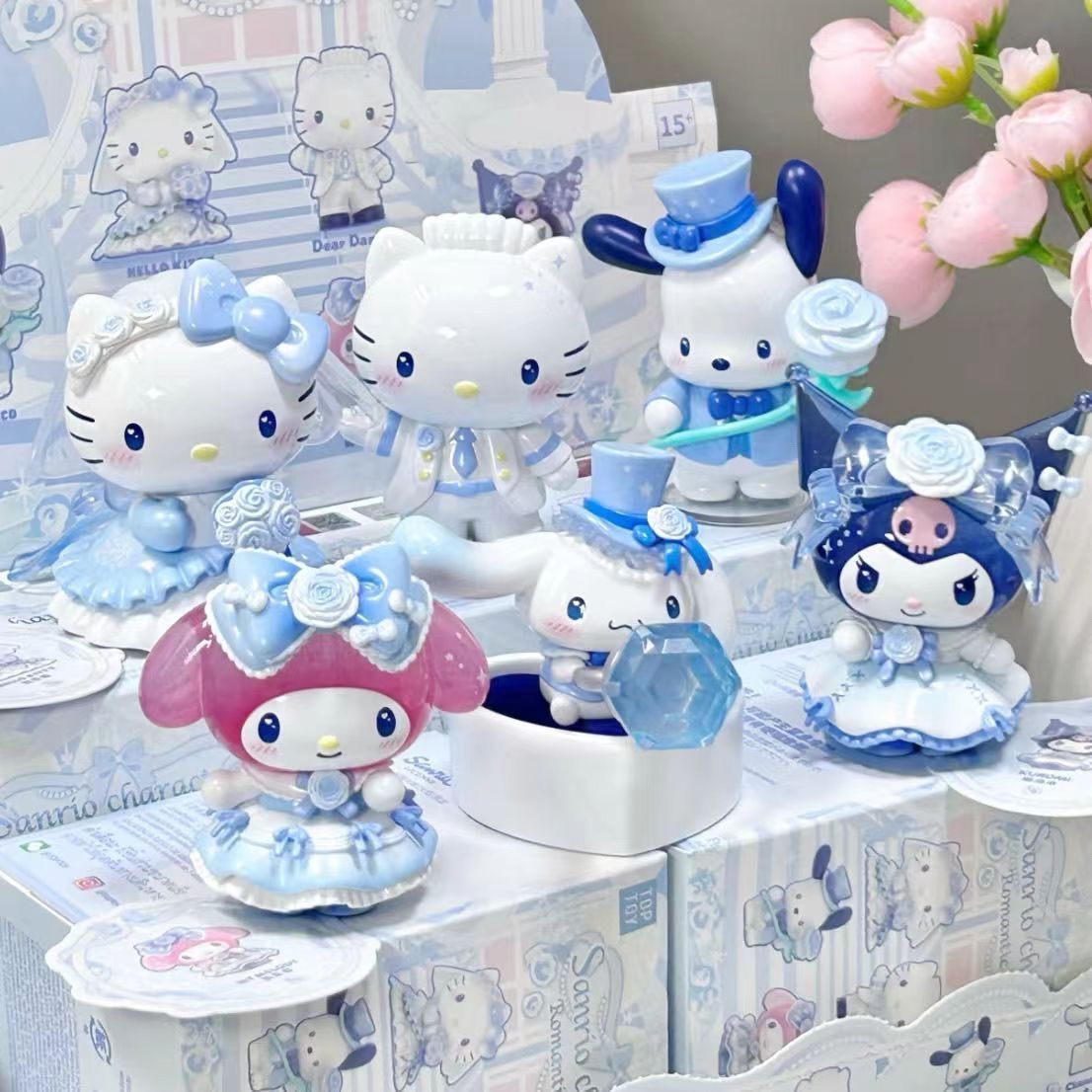 Hello Kitty Sanrio Characters Romantic Wedding Series Trendy Toy