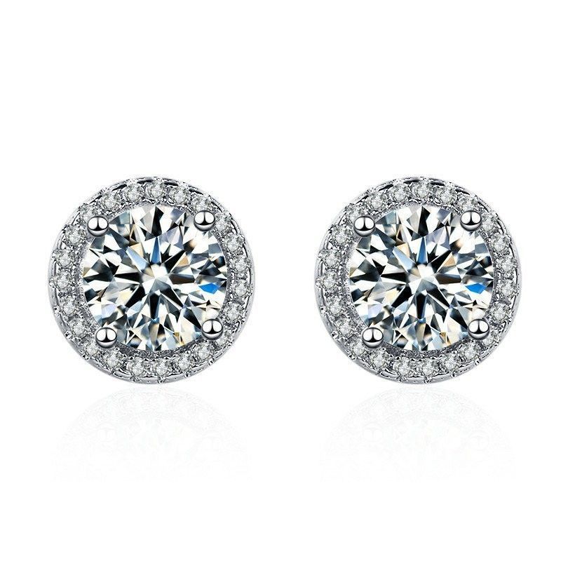 European And American Style Fashion High-end Full Diamond Princess Round Bag Live Hot-selling Accessories Women's_voghion.com