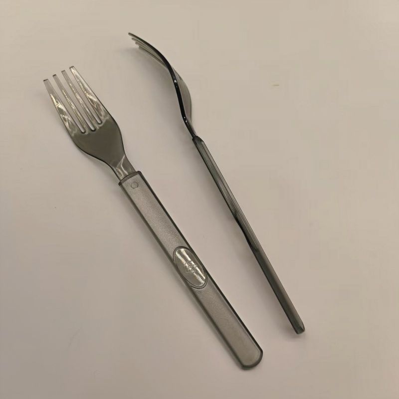 一次性美式叉勺独立包装外卖塑料叉子水果沙拉甜品叉轻食意面叉 图片 8