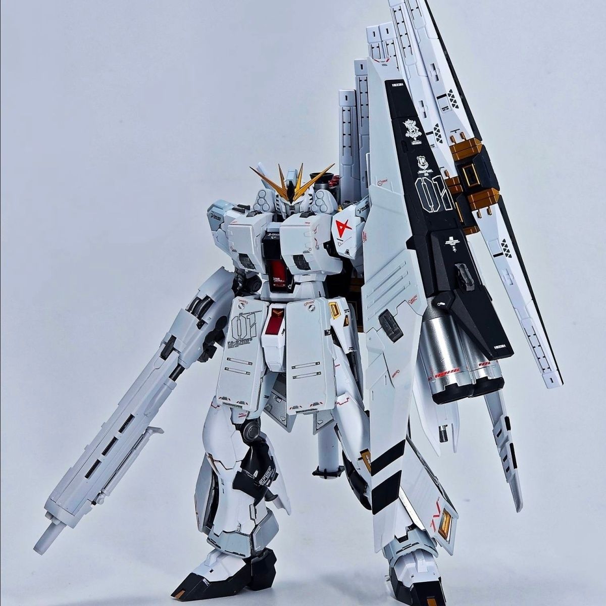 【AE社板喷】板喷高高牛RG重装牛高达 仿类似MB风格配色 双浮游炮【15天内发货】