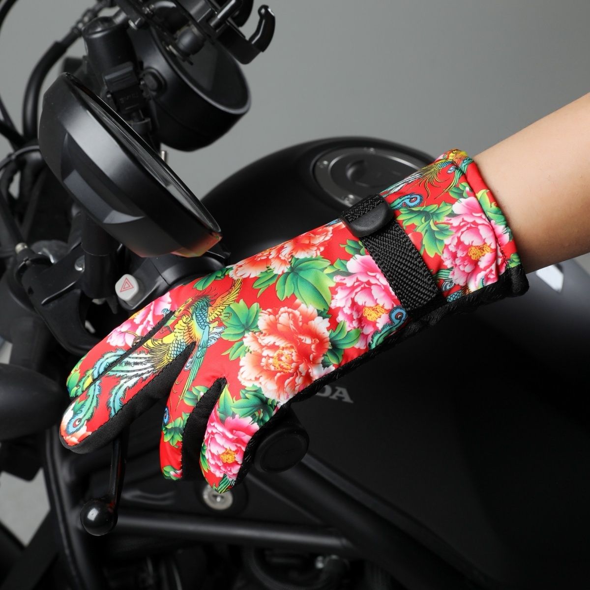 Guanti da sci invernali spessi per esterni, da ciclismo, antifreddo, caldi, foderati in pile_voghion.com