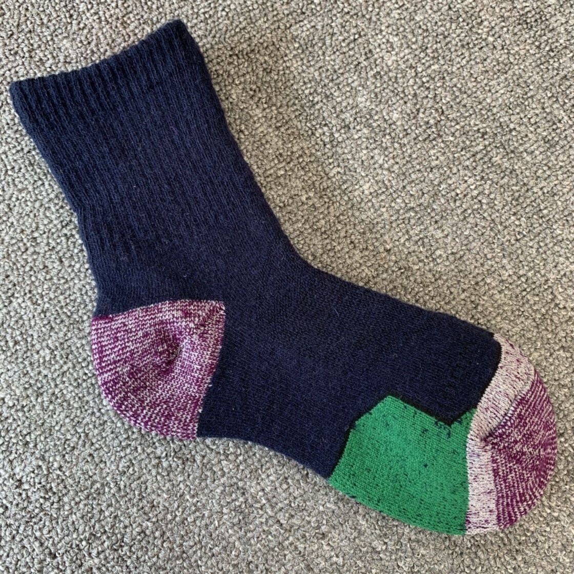 Merino Wool Hiking Socks Warm Mid-calf Thermal Ski Socks Winter_voghion.com