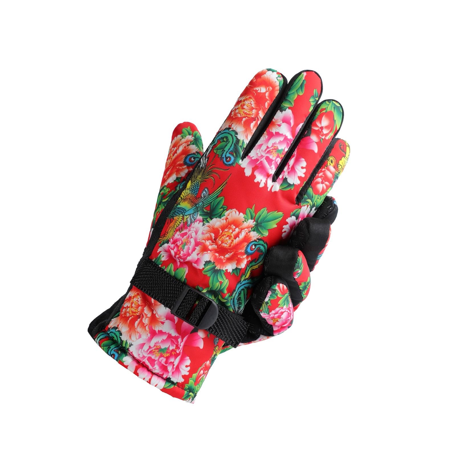 Outdoor Winter Thickened Ski Gloves Cycling Cold-Proof Warm Fleece-Lined Anti-Cold_voghion.com