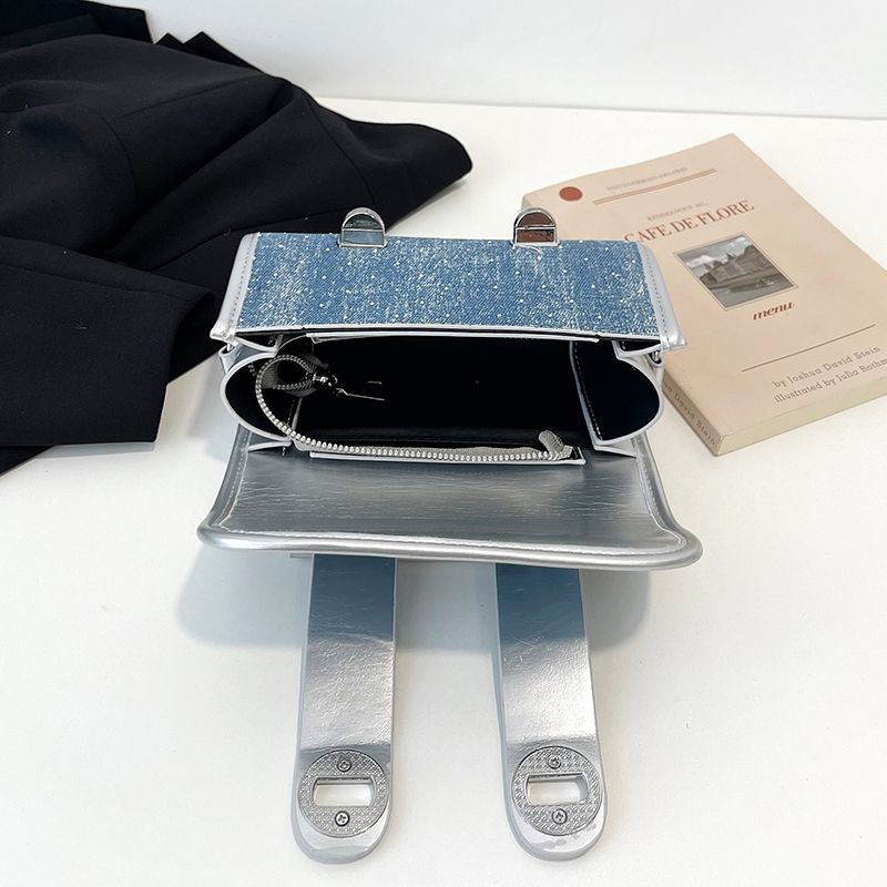 Borsa a tracolla da donna stile cambridge con dettagli strass_voghion.com