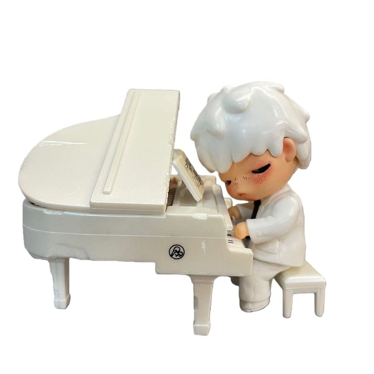 Hirono The Pianist Figure White Suit Jay Chou Collaboration Art