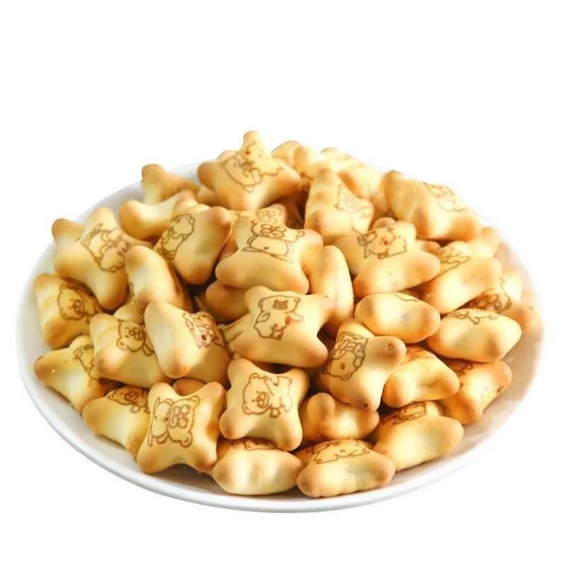 【一口爆浆】小熊注心饼干夹心草莓牛奶巧克力多种口味爆浆零食