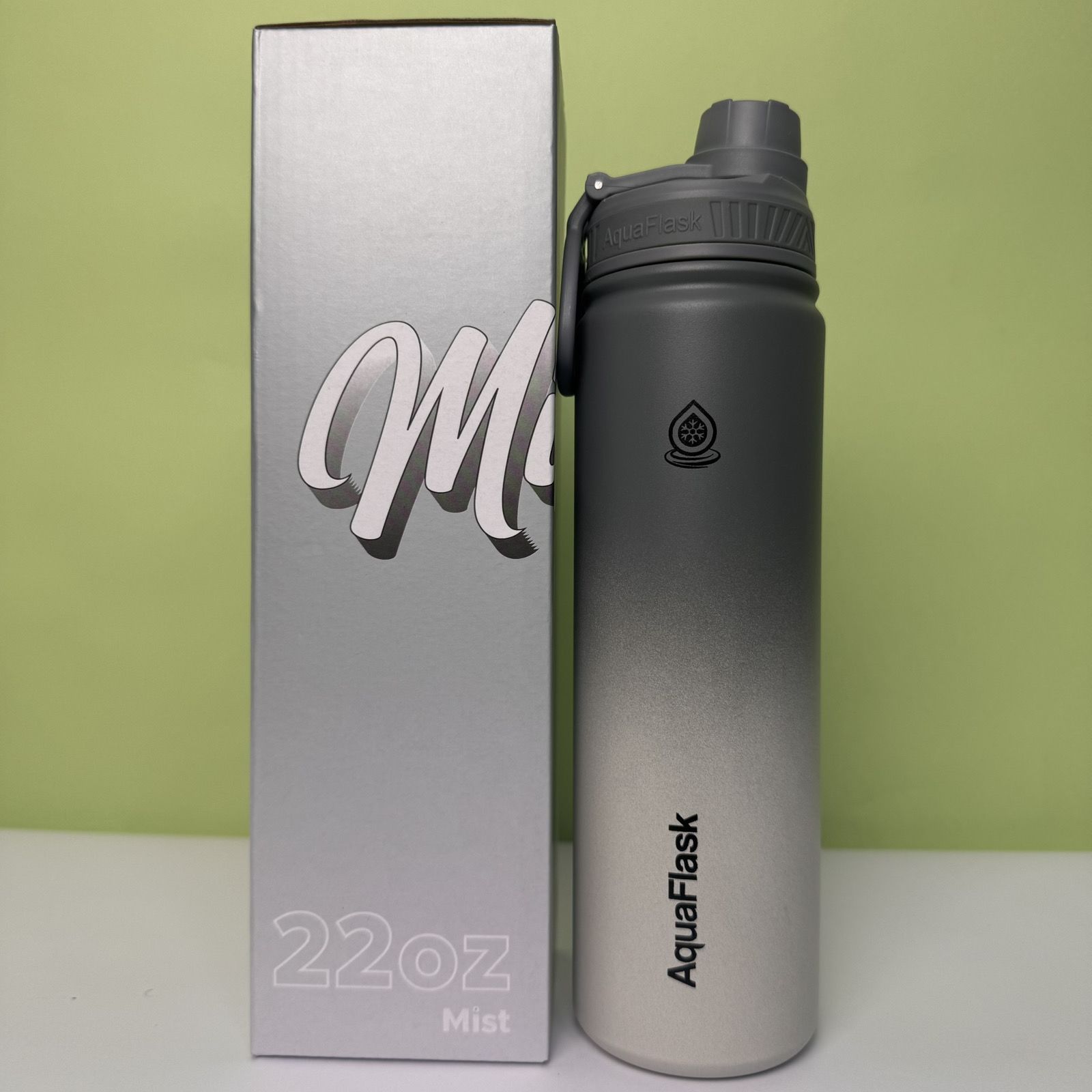 AquaFlask Borraccia portatile in acciaio inossidabile 304, stile americano, isolamento da 8 a 12 ore, colori multipli_voghion.com