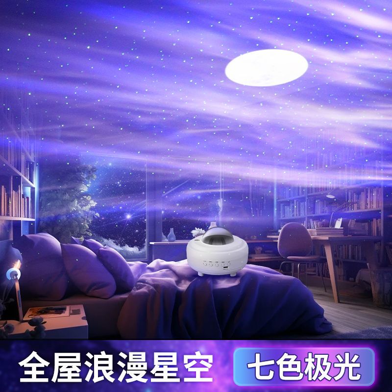 心小礼北极光星空投影灯蓝牙音箱送女友老婆氛围夜灯浪漫情侣礼物 图片 4