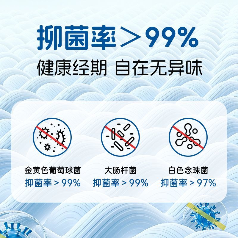纳可卫生巾抑菌亲肤透气云感棉医护级姨妈巾超薄透气学生囤货护垫
