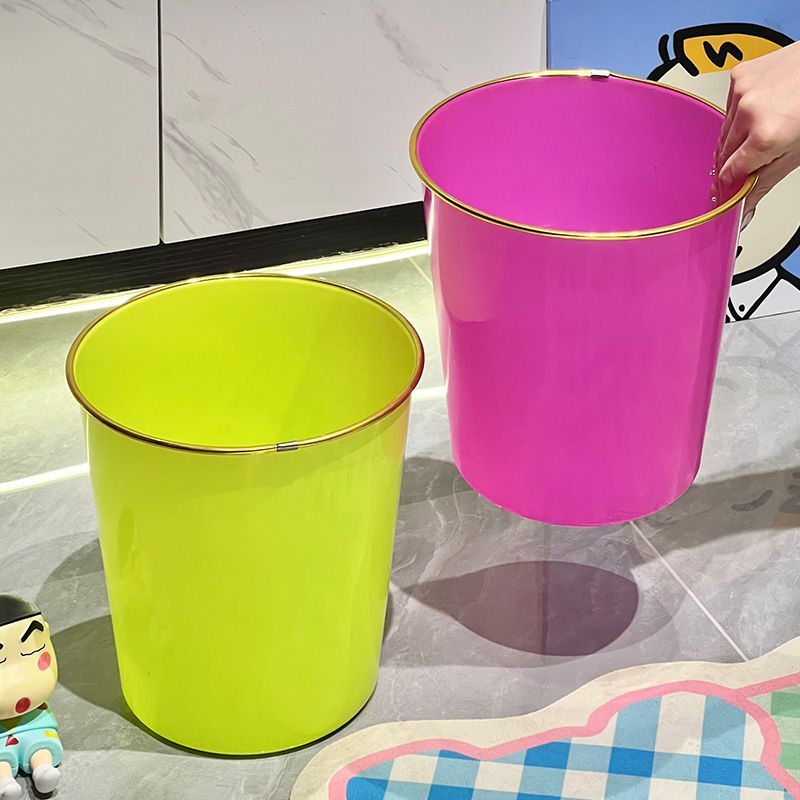 桌面垃圾桶垃圾桶家用桌上便宜厕所家庭卫生间塑料桶新款特厚