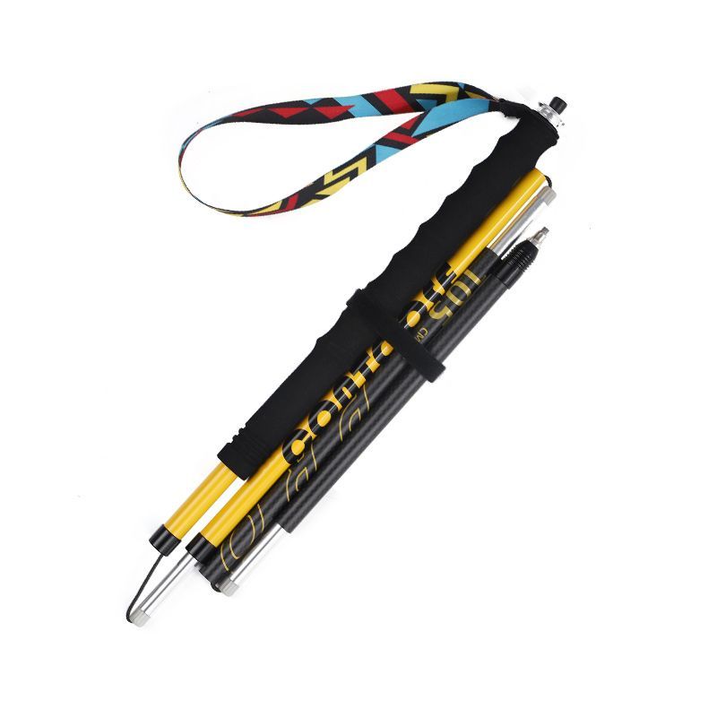 Tail Single Pole Stick, Faltbarer ultraleichter Trailrunning- und Wanderstock aus Kohlefaser_voghion.com