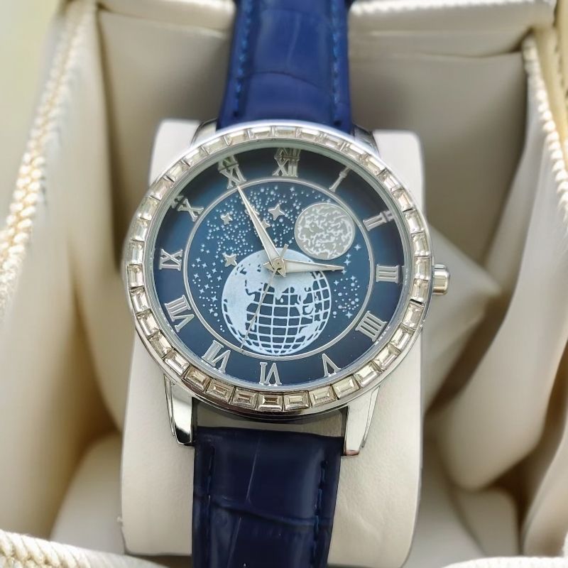Men’s Quartz Watch With Leather Strap And Automatic Calendar_voghion.com