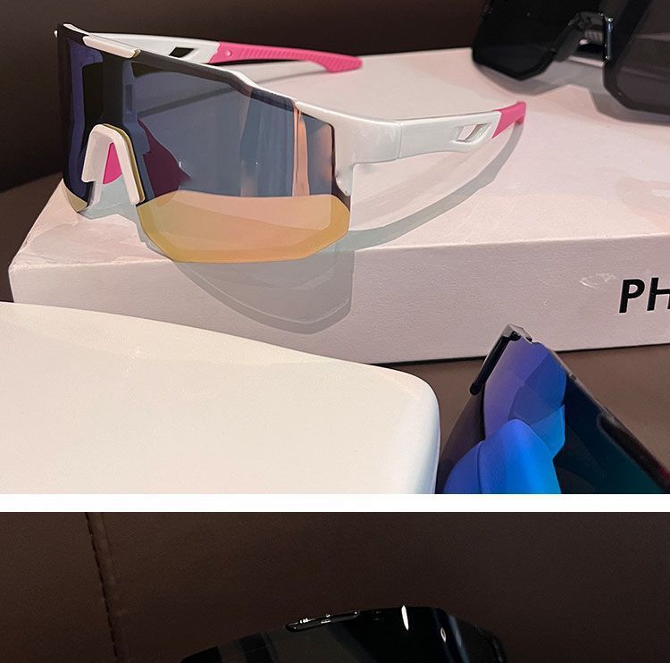 Outdoor Polarised Cycling Sunglasses Windproof Sun Protection_voghion.com