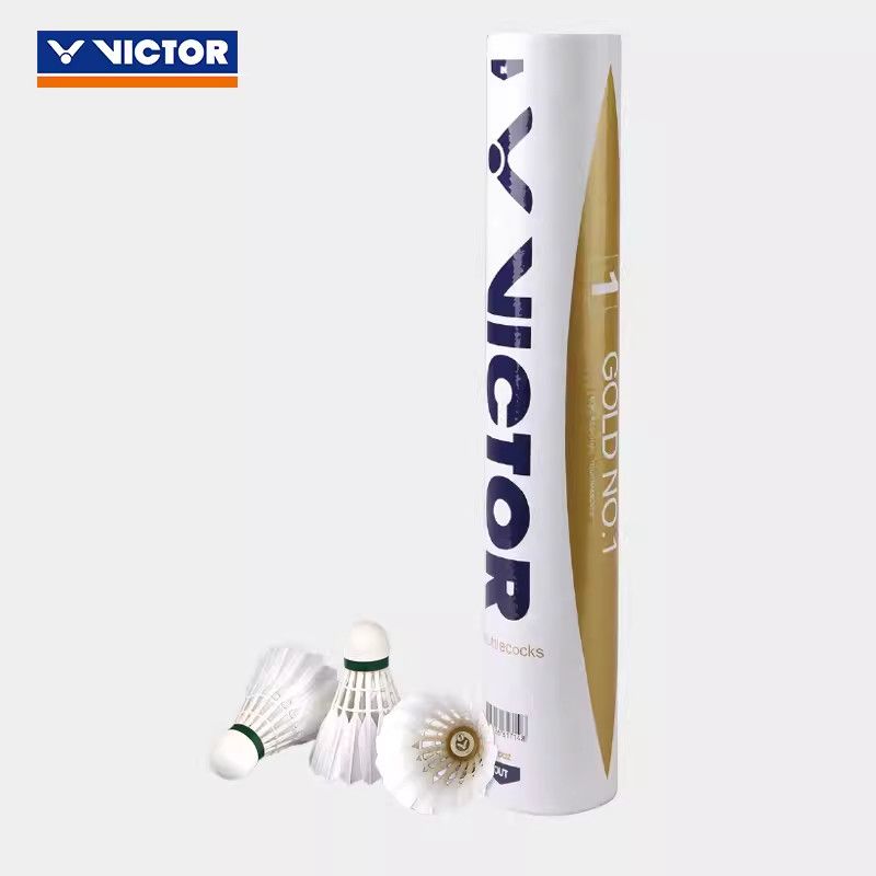 威克多VICTOR金黄1号 胜利大师6X羽毛球新款人造羽毛球耐打稳定 图片 2