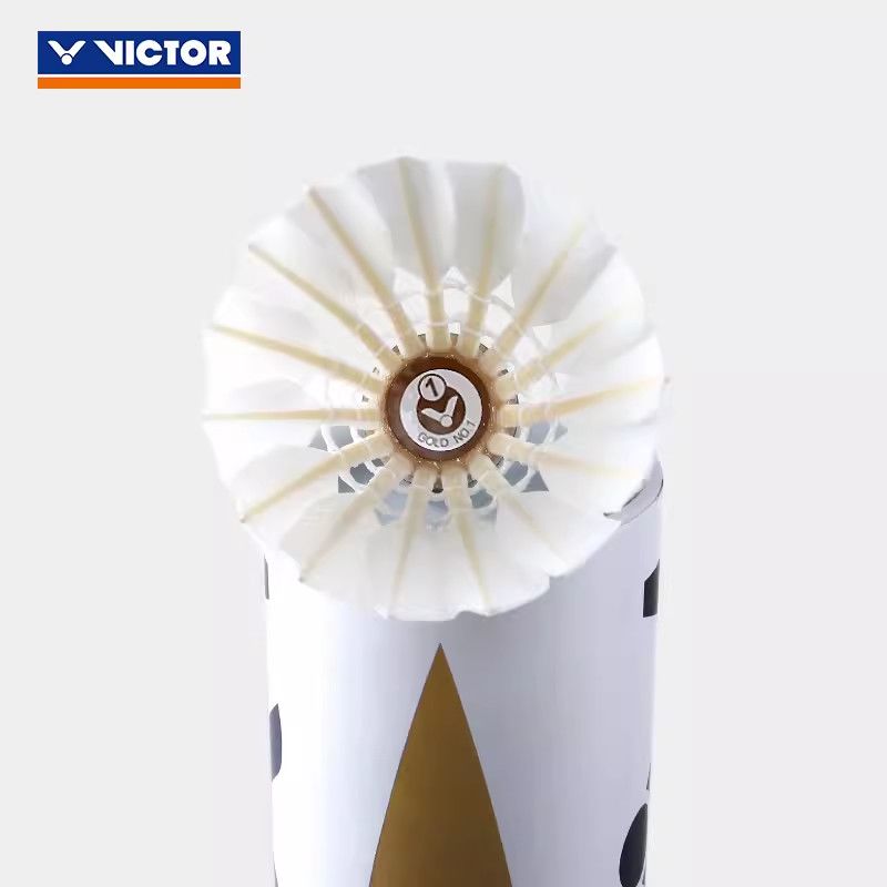 威克多VICTOR金黄1号 胜利大师6X羽毛球新款人造羽毛球耐打稳定 图片 4