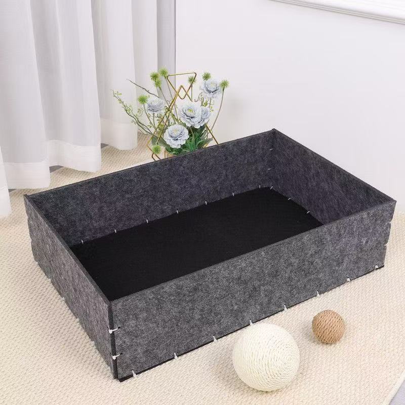 保暖猫咪狗狗毛毡猫窝隔凉加厚耐用围栏组合四季通用设计DIY拼接 图片 9