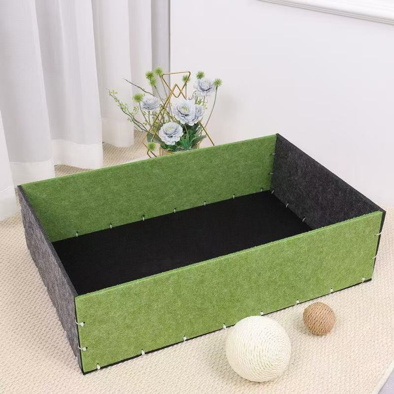 保暖猫咪狗狗毛毡猫窝隔凉加厚耐用围栏组合四季通用设计DIY拼接 图片 3