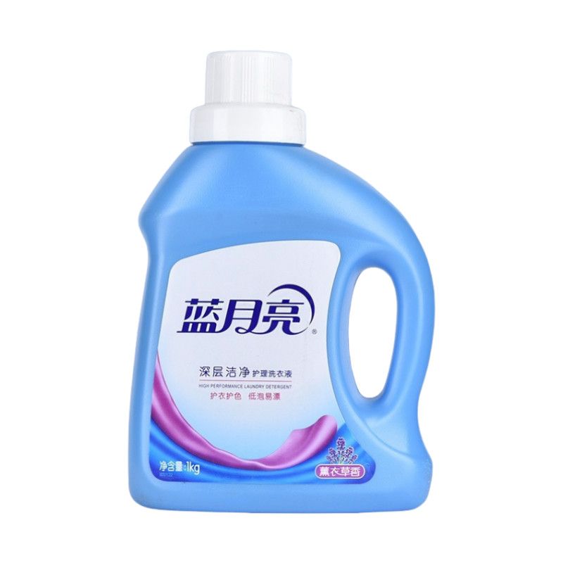 蓝月亮3斤深层洁净护理洗衣液自然清香瓶装机洗手洗家用正品规格
