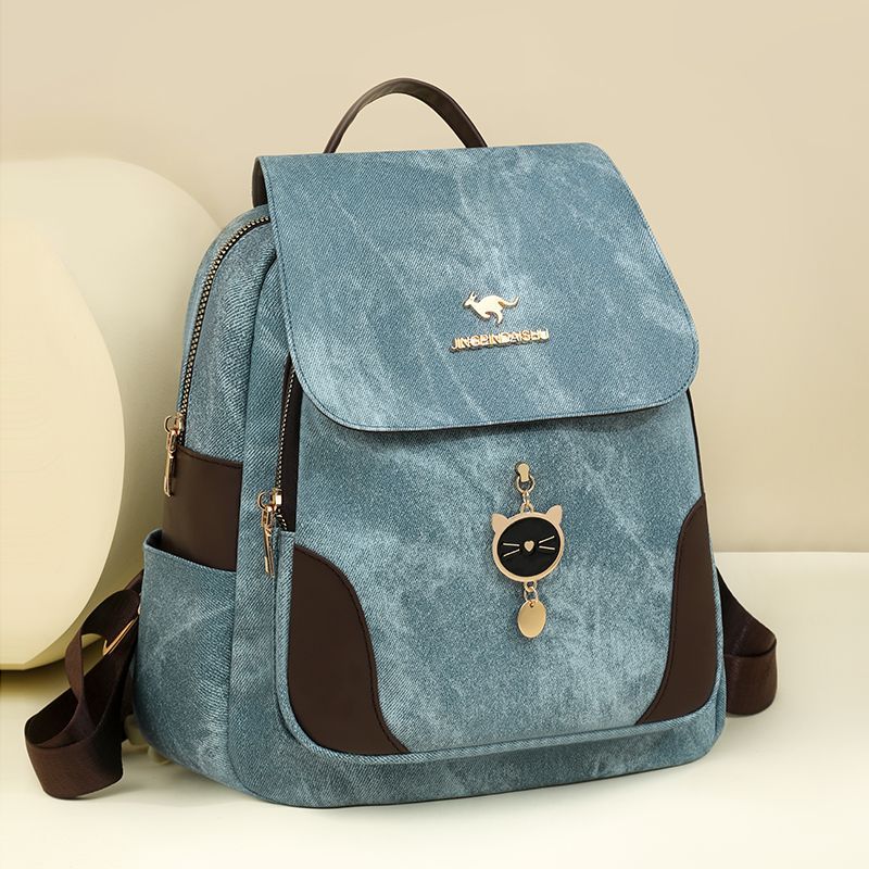 Zaino da viaggio casual semplice e di alta gamma da donna, modello 2026, leggero e capiente, ideale per viaggi._voghion.com