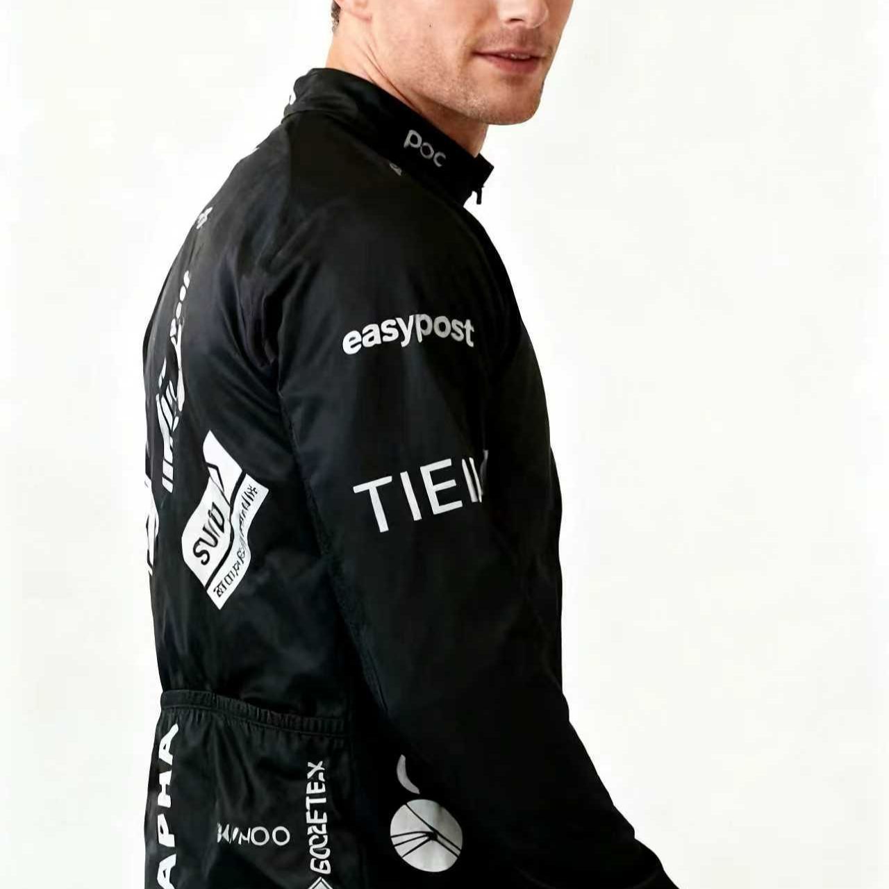 Windbreaker For Men And Women, Windbreaker, Team Jersey, Long Sleeve Road Cycling Lightweight Jacket_voghion.com