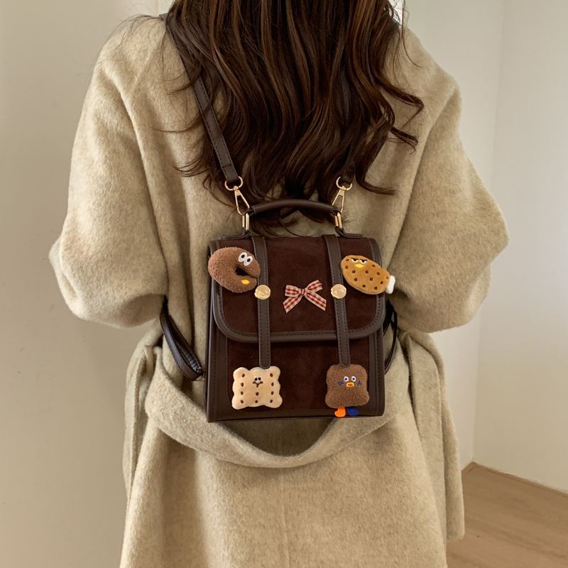 Korean-style Cute College-style Women's Backpack, New Autumn 2025 Model, Versatile Stylish, Casual And Suitable For_voghion.com