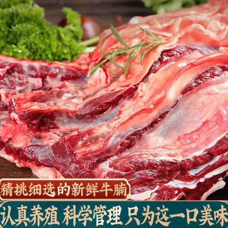 【整块不缺重】正宗内蒙牛肉牛腩整块腿肉偏瘦型肉商用批发不拼接