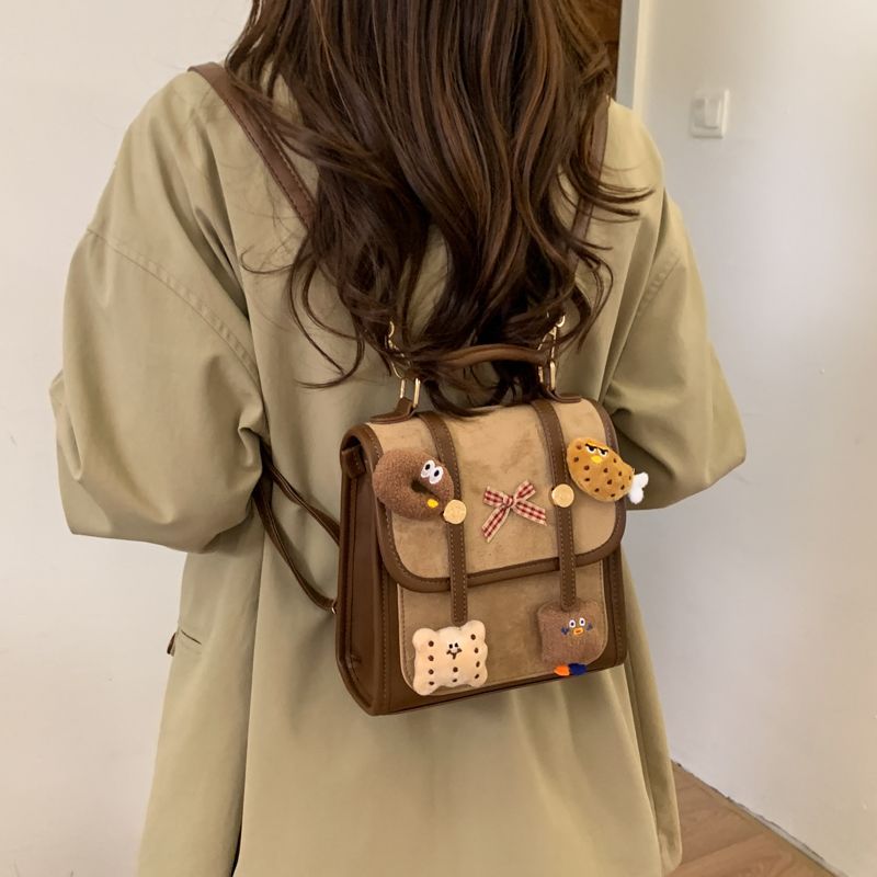 Korean-style Cute College-style Women's Backpack, New Autumn 2025 Model, Versatile Stylish, Casual And Suitable For_voghion.com