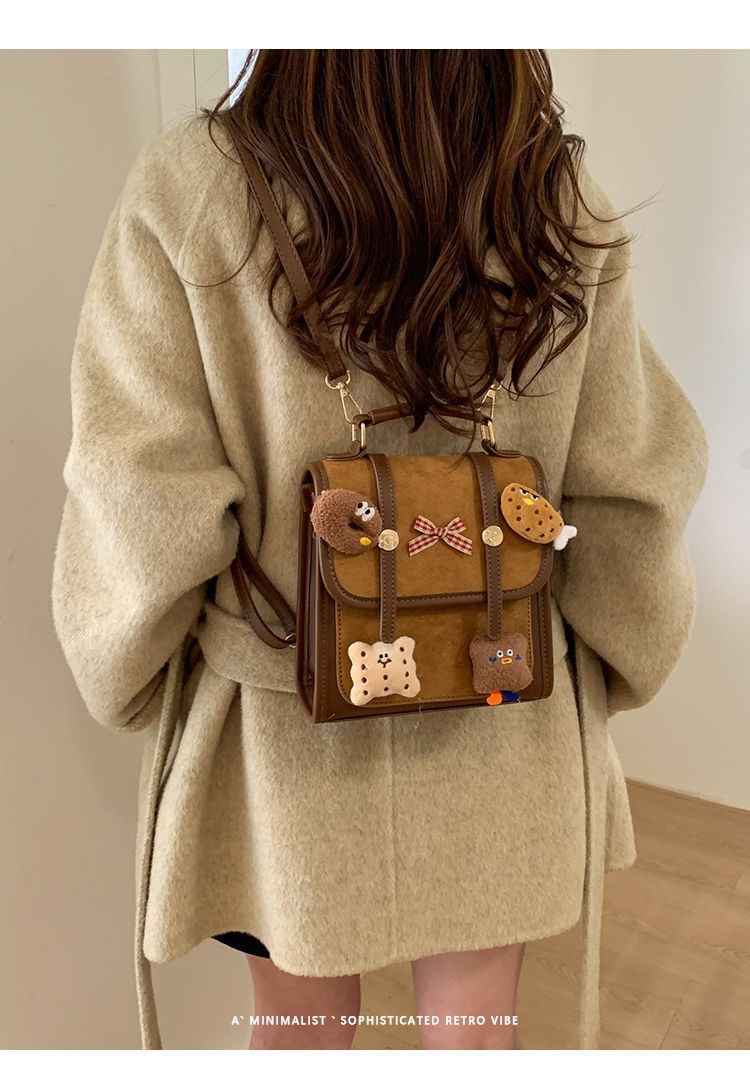 Women's College-style Backpack For Women Casual Trendy Design_voghion.com