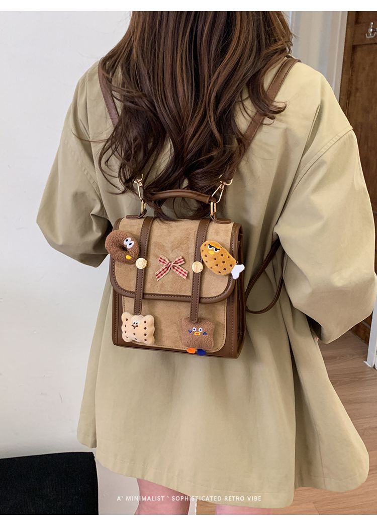Women's College-style Backpack For Women Casual Trendy Design_voghion.com