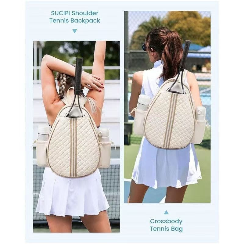 Minimalist Style Adjustable Single/double Shoulder Backpack, Badminton Racket Bag, Customizable Large-capacity Sports_voghion.com