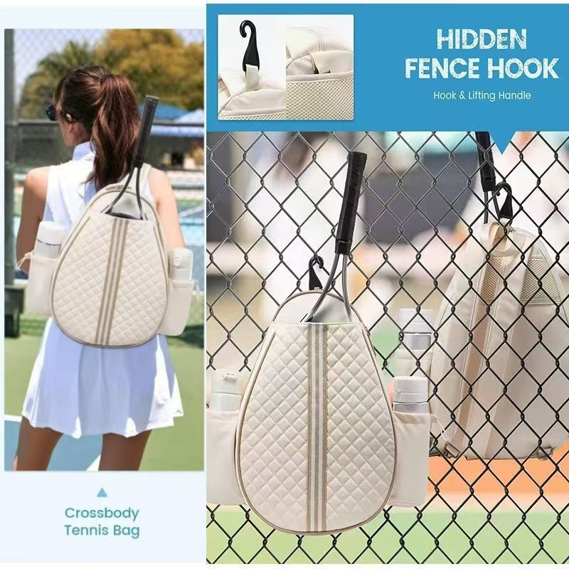 Minimalist Style Adjustable Single/double Shoulder Backpack, Badminton Racket Bag, Customizable Large-capacity Sports_voghion.com