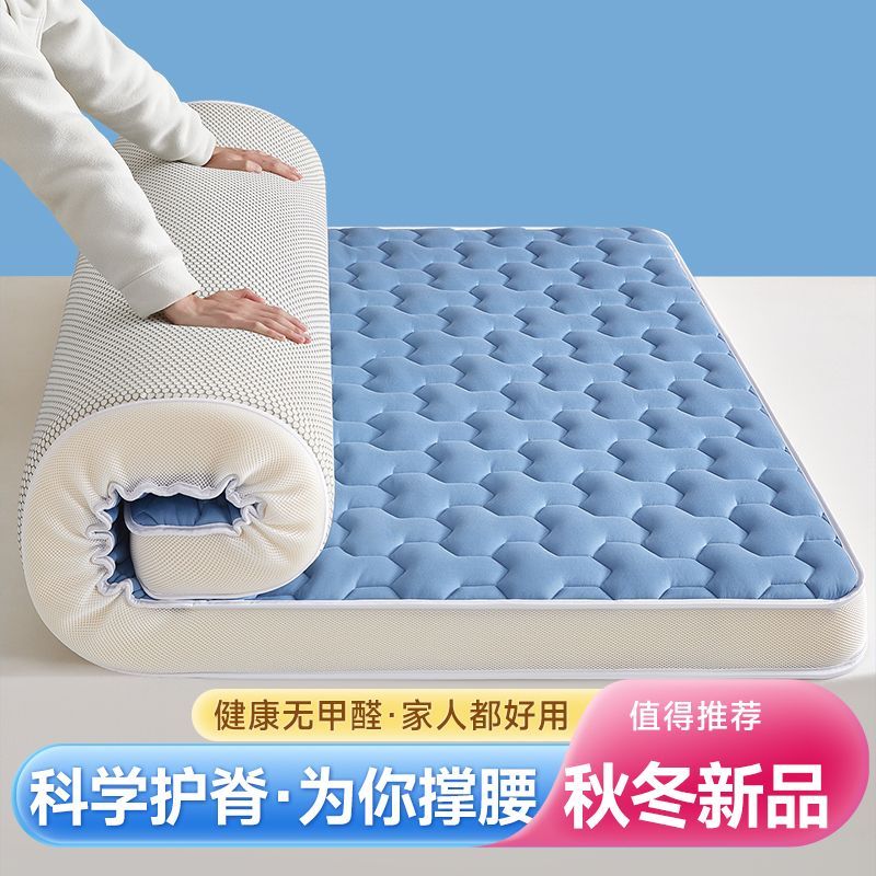 立体加厚床垫1.5m家用双人软垫床褥子可折叠学生宿舍单人铺底垫子 图片 3