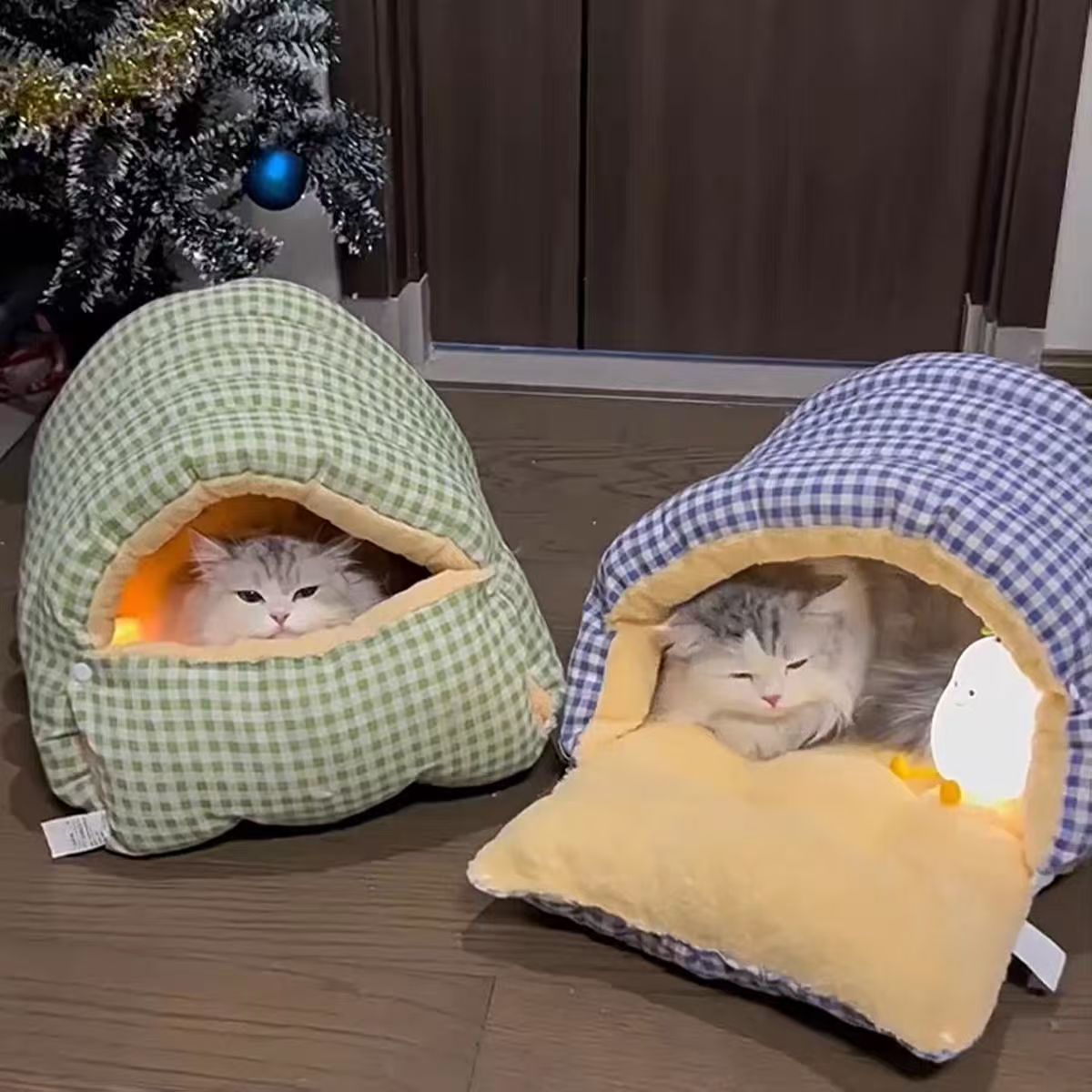 宠物窝用品保暖猫窝冬天猫咪狗玩具窝狗窝猫爬架玩具窝