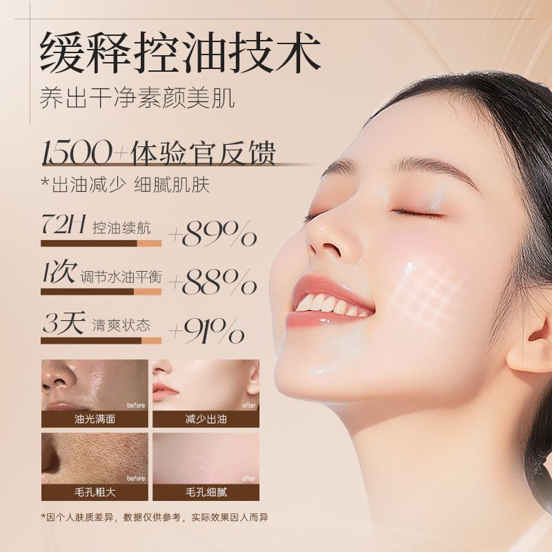 亚玛莉莎层孔菌精华液控油祛痘淡化痘印清爽保湿舒缓泛红收缩毛孔 图片 5
