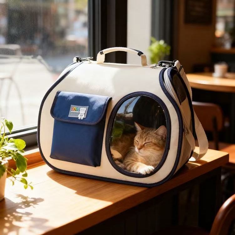 猫包外出便携单肩透气手提包太空舱斜挎背包狗狗猫咪外带携带书包