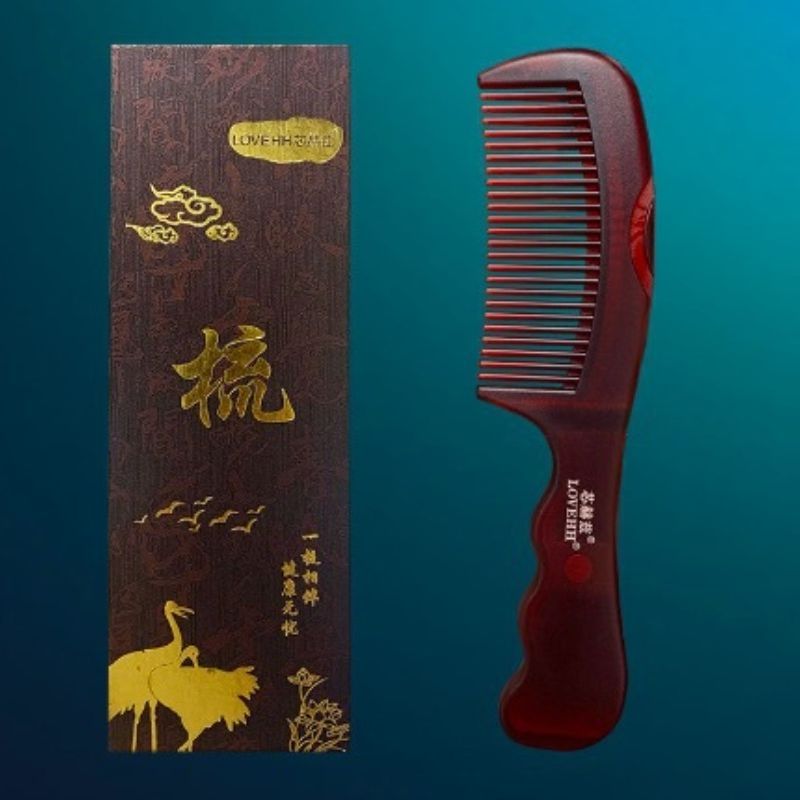 芯赫兹五代能量梳子新款专利梳去油脂空心梳按摩养发护发头梳正品 图片 2