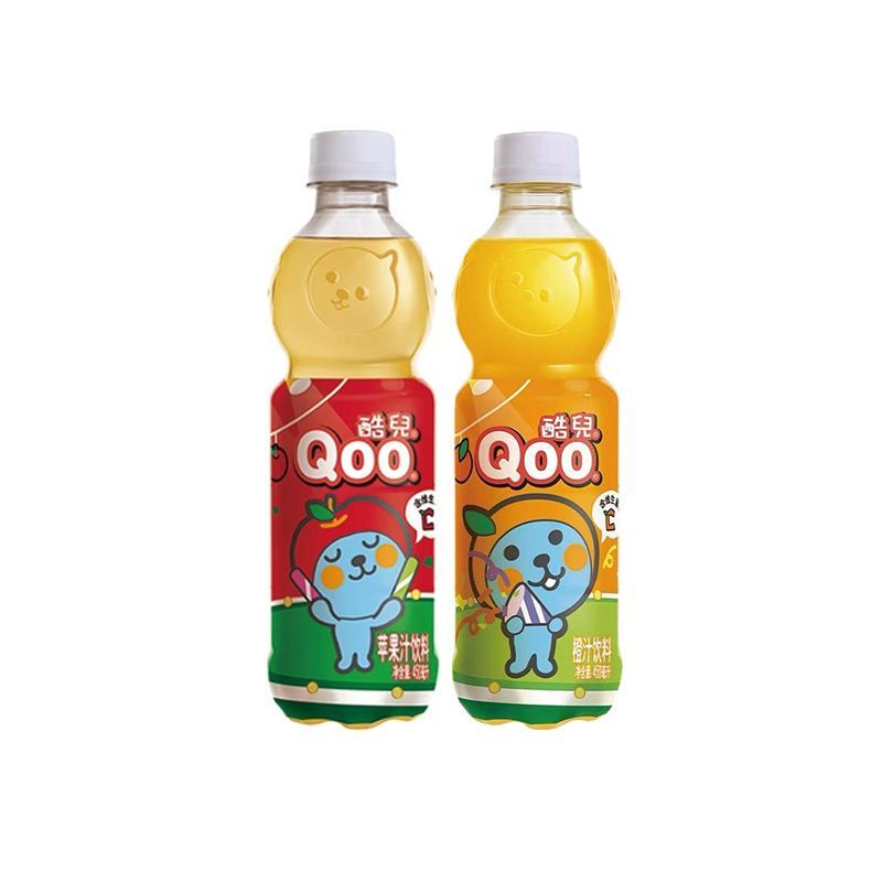 可口可乐美汁源酷儿橙汁/苹果汁450ML*12瓶果味酷儿饮料整箱 图片 2