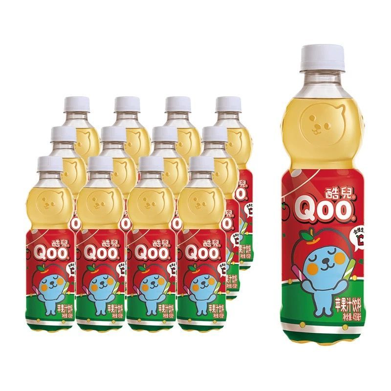 可口可乐美汁源酷儿橙汁/苹果汁450ML*12瓶果味酷儿饮料整箱 图片 5